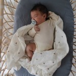 Otulacz z ogarnicznej bawełny - łódki / Mushie