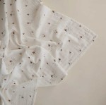 Otulacz z ogarnicznej bawełny - łódki / Mushie