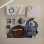 Otulacz z ogarnicznej bawełny - łódki / Mushie