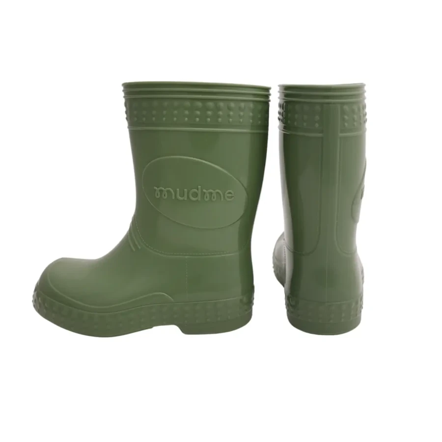 Kalosze dziecięce - sage green / Mudme