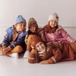 Zimowa czapka z wełny merino - cream / Strojmisie