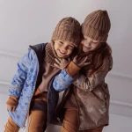 Zimowa czapka z wełny merino - nuts / Strojmisie