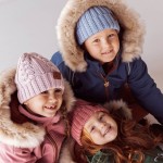 Zimowa czapka z wełny merino - light blue / Strojmisie