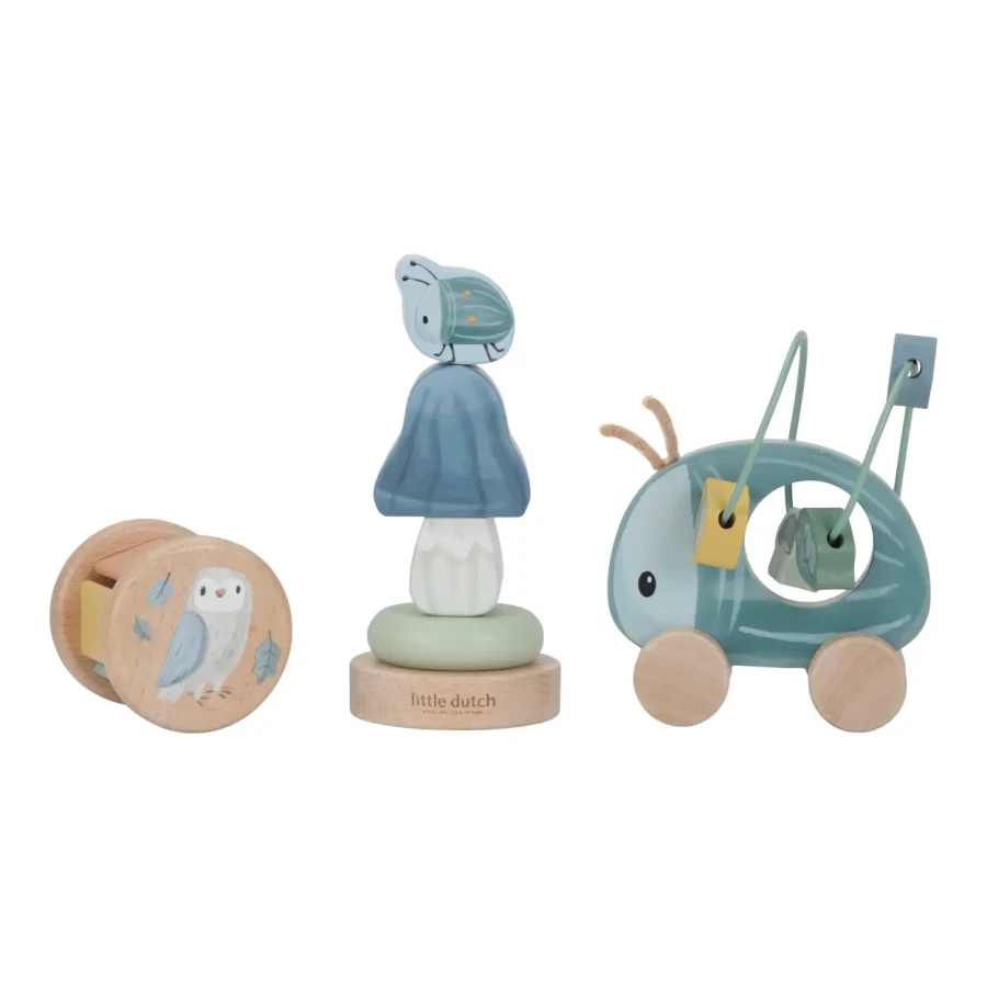 Drewniany zestaw prezentowy Forest Friends FSC / Little Dutch