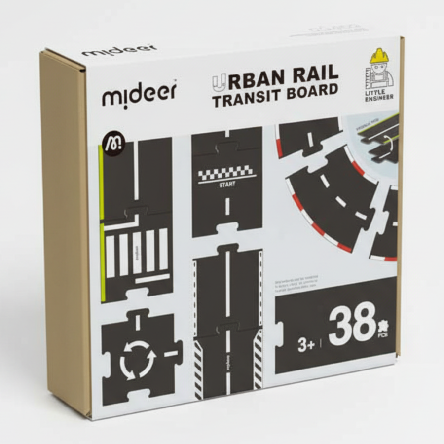 Puzzle tor wyścigowy (38 elementów) / Mideer