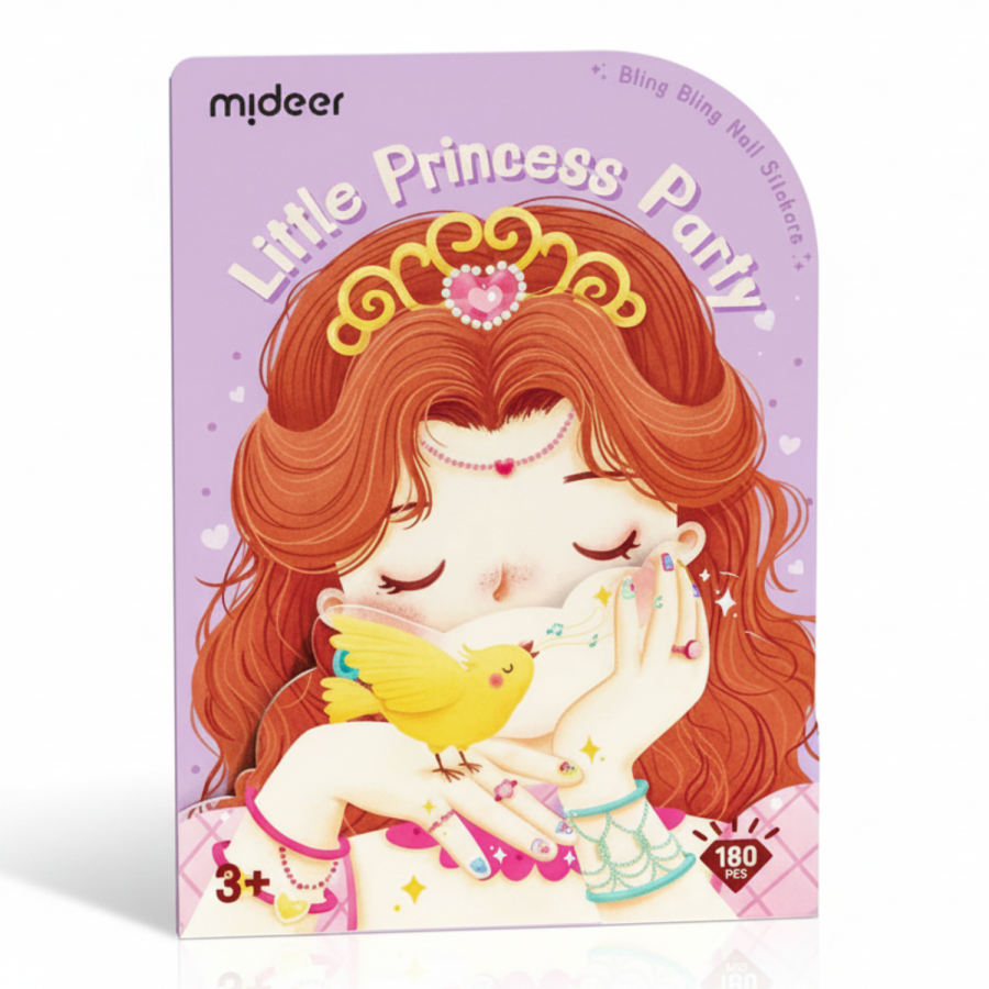 Naklejki na paznokcie Bling Bling - Przyjęcie Małej Księżniczki / Mideer