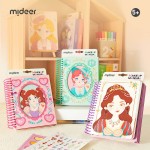 Zeszyt kreatywny małej makijażystki - Księżniczka / Mideer