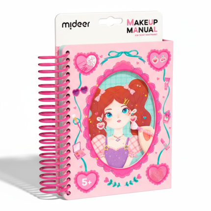 Zeszyt kreatywny małej makijażystki - Księżniczka / Mideer