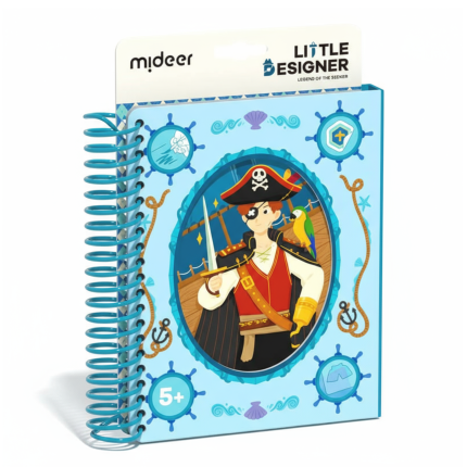Zeszyt kreatywny małego projektanta - Poszukiwacz przygód / Mideer