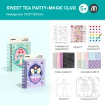 Zeszyt kreatywny małego projektanta - Przyjęcie herbaciane / Mideer