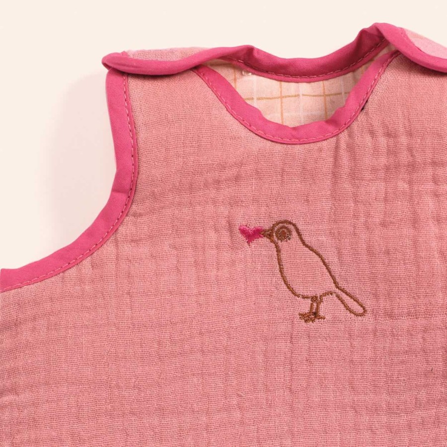 Śpiworek dla lalki różowy, kolekcja POMEA / Djeco