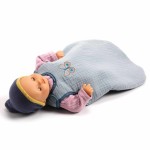 Śpiworek dla lalki szary, kolekcja POMEA / Djeco