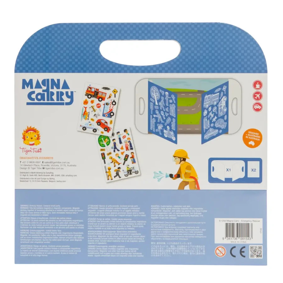 Przenośne magnesy - akcja ratunkowa / Tiger Tribe