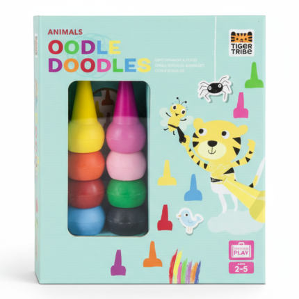Kredki Wesołe Bazgroły - zwierzęta / Tiger Tribe