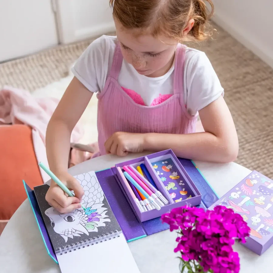 Zestaw kolorowanek - Mistyczny Las / Tiger Tribe