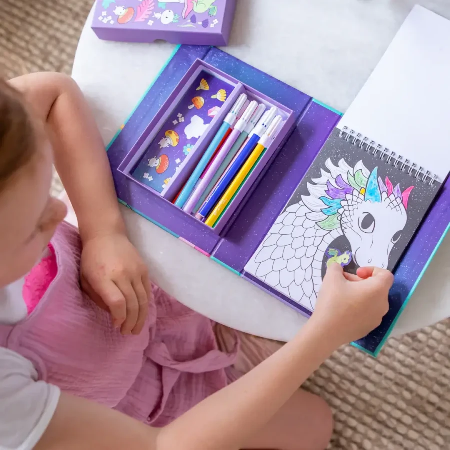 Zestaw kolorowanek - Mistyczny Las / Tiger Tribe