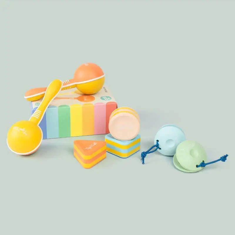 Dziecięce instrumenty - grzechotki / Tiger Tribe