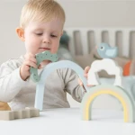 Układanka drewniana Ptaszek Birdee 3 elementy / Done by Deer