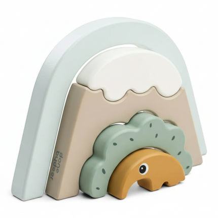 Układanka drewniana Mrówkojad Antee 5 elementów / Done by Deer 