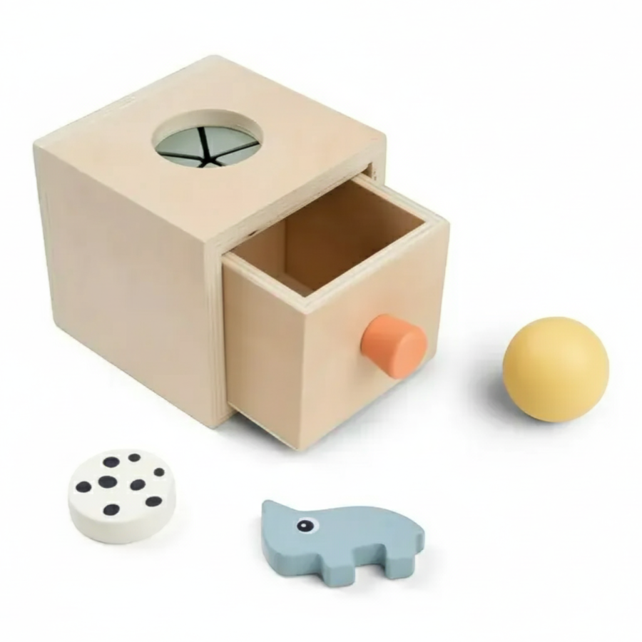 Drewniane pudełko “Ukryj i znajdź” Nozo / Done by Deer