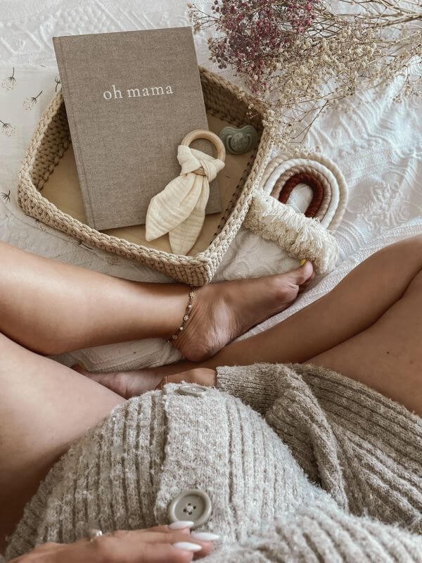 Pamiętnik ciąży - oh mama Warm Linen