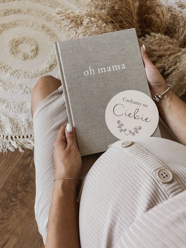 Pamiętnik ciąży - oh mama Warm Linen