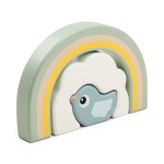 Układanka drewniana Ptaszek Birdee 3 elementy / Done by Deer