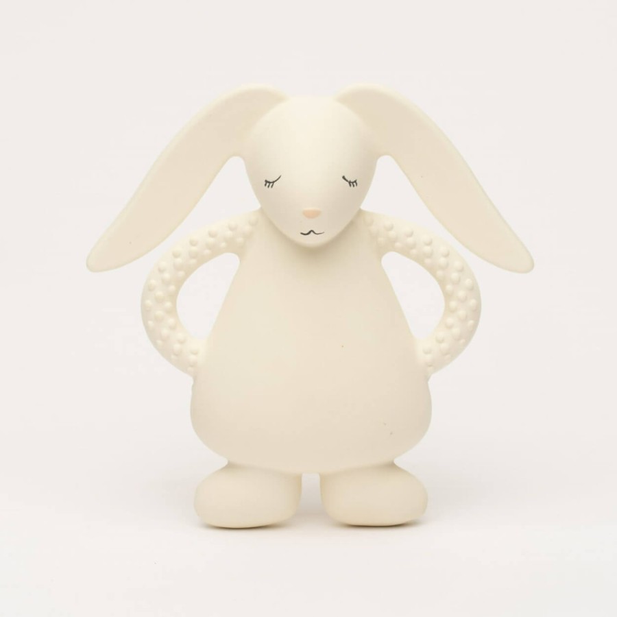 Gryzak z naturalnego kauczuku - cream / Moonie