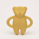 Gryzak z naturalnego kauczuku - miś caramel / Moonie