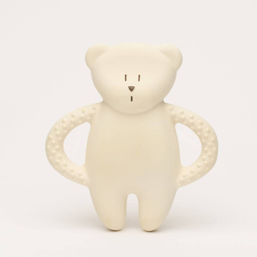 Gryzak z naturalnego kauczuku - miś polar / Moonie