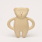 Gryzak z naturalnego kauczuku - miś sand / Moonie