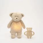 Gryzak z naturalnego kauczuku - miś sand / Moonie