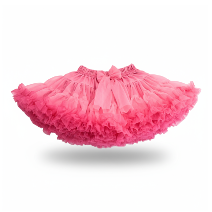 Spódnica Pettiskirt - guma balonowa i cukierkowy róż / Manufaktura Falbanek