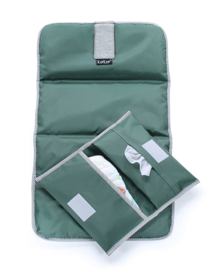 Przewijak podróżny Napper combi-set, calming green / KipKep