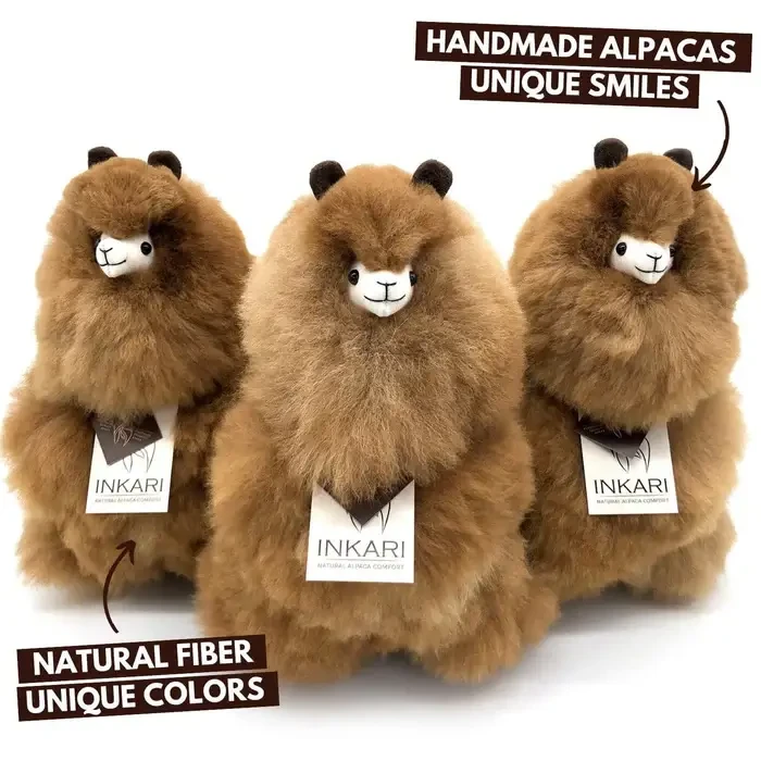 Maskotka Alpaka - Caramel / Inkari