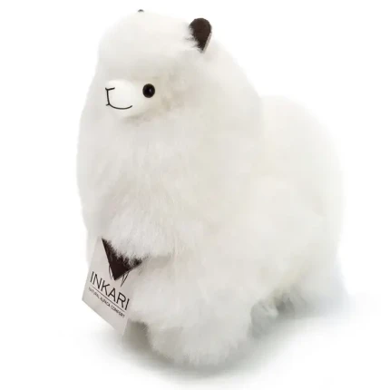Maskotka Alpaka - Ivory White / Inkari
