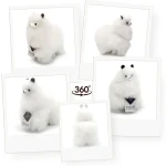 Maskotka Alpaka - Ivory White / Inkari