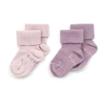 Skarpetki niemowlęce Stay-on-Socks, Pastel Violet / KipKep