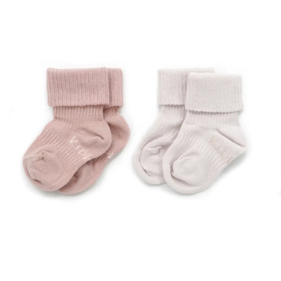 Skarpetki niemowlęce Stay-on-Socks, Mauve / KipKep