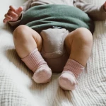 Skarpetki niemowlęce Stay-on-Socks, Mauve / KipKep