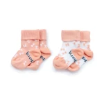 Skarpetki niemowlęce Stay-on-Socks, Party Pink / KipKep