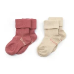 Skarpetki niemowlęce Stay-on-Socks, Dusty Clay / KipKep