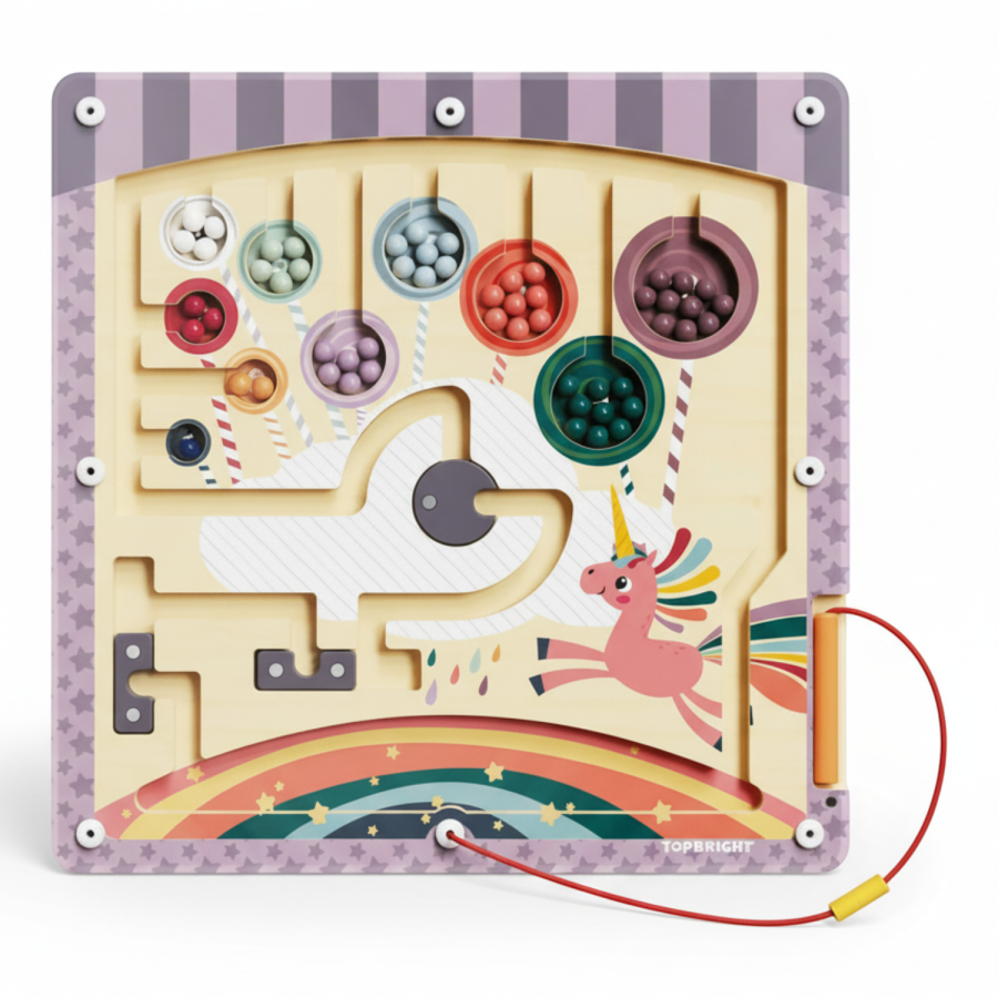 Labirynt magnetyczny Fantastyczny jednorożec, 3+ / TOPBRIGHT