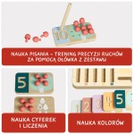 Zabawka edukacyjna do nauki liczenia - Liczę owoce, 3+ / TOPBRIGHT