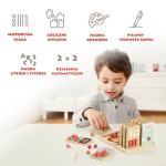 Zabawka edukacyjna do nauki liczenia - Liczę owoce, 3+ / TOPBRIGHT