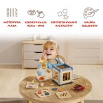 Kostka edukacyjna 10w1 Mistrz motoryki małej, 1+ / TOPBRIGHT