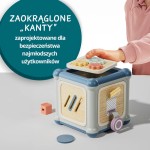 Kostka edukacyjna 10w1 Mistrz motoryki małej, 1+ / TOPBRIGHT