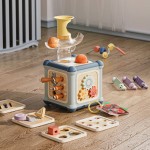 Kostka edukacyjna 10w1 Mistrz motoryki małej, 1+ / TOPBRIGHT