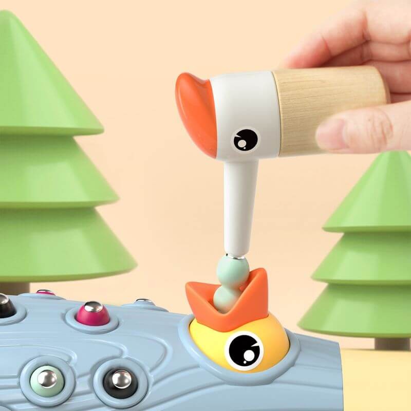 Gra zręcznościowa - Nakarm Ptaszka Złap Robaczka, 2+ / TOPBRIGHT