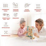 Układanka logiczna dla dzieci Parking, 3+ / TOPBRIGHT